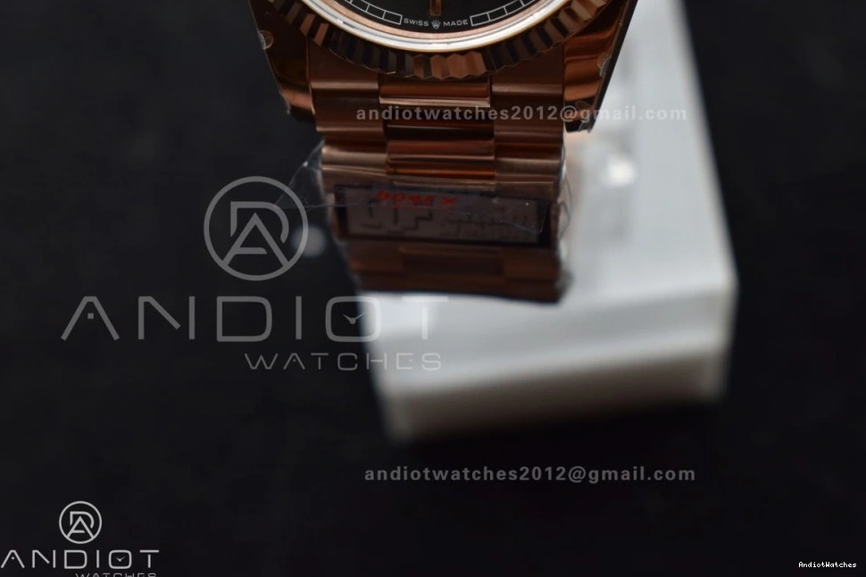 904L QF SS 36 681 (Gain DayDate Steel President Best vr3255 Edition Weight) Bracelet Dial Seasonal on V5 Grey 0726